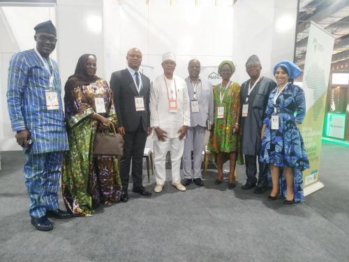 MD NEPZA, Director Compliance with others at Intra- Africa Trade Fair in Cairo